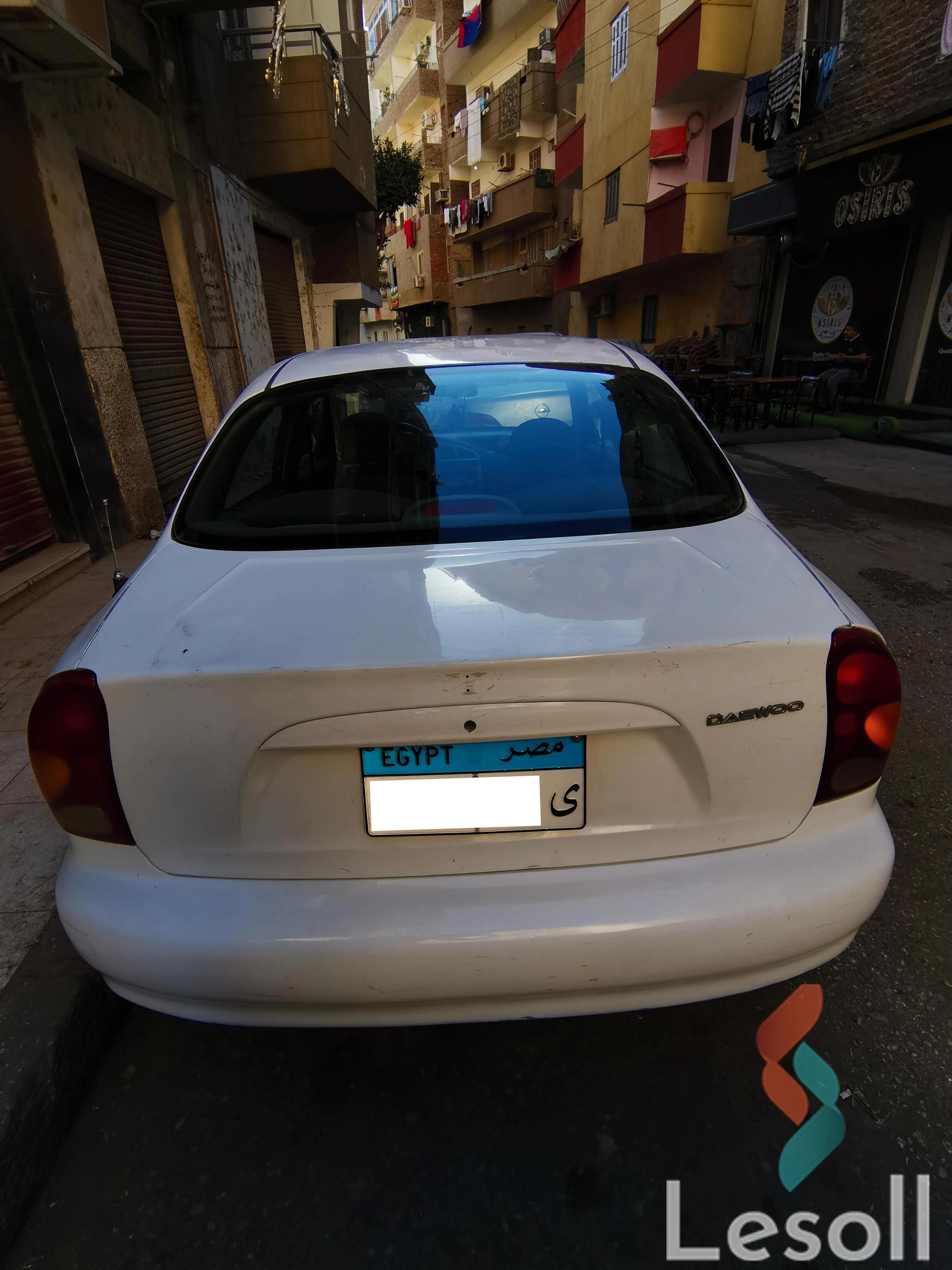 دايو لانوس مانيوال مستعملة أبيض موديل 2008 - صورة 3