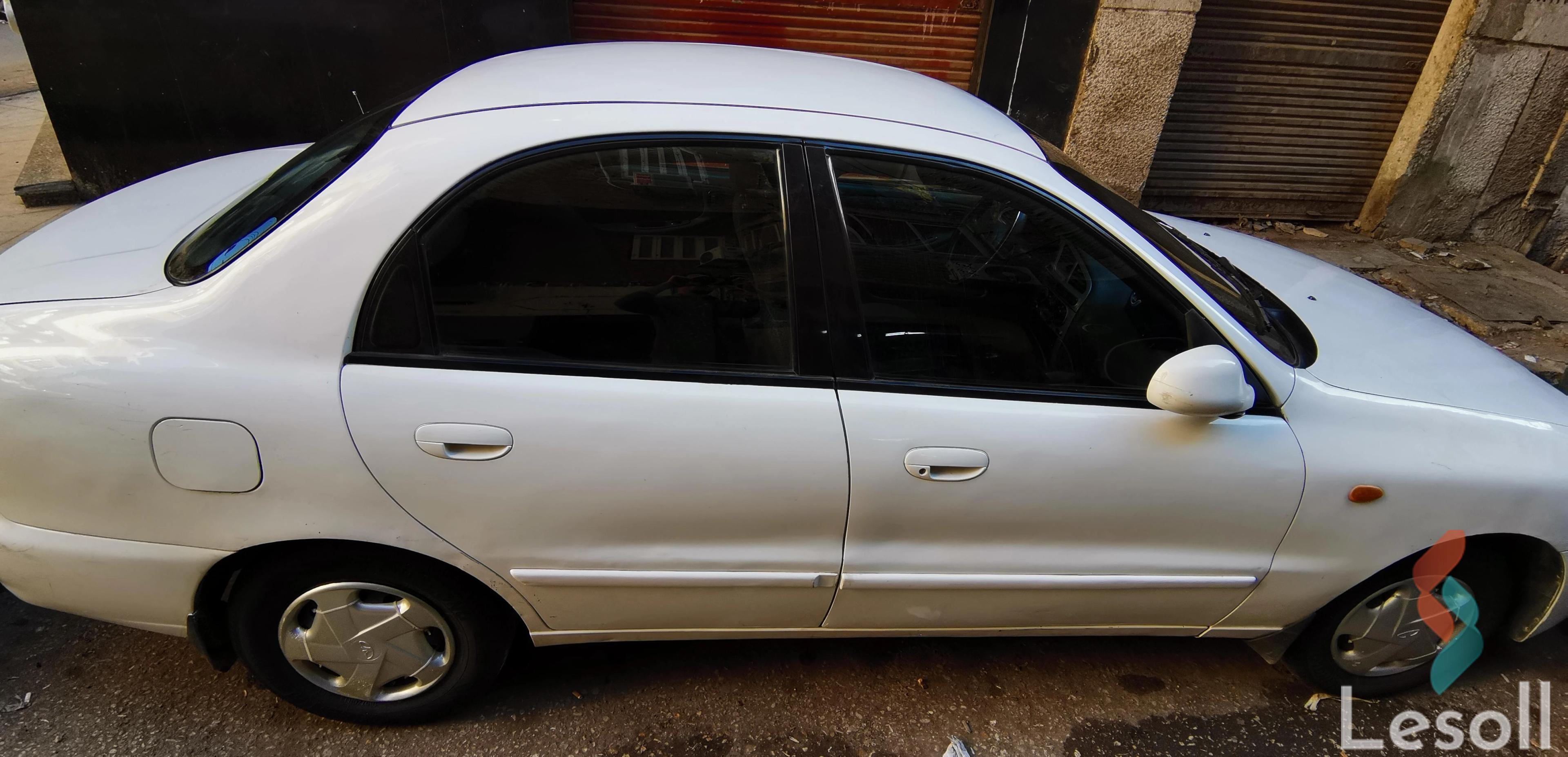 دايو لانوس مانيوال مستعملة أبيض موديل 2008 - صورة 4