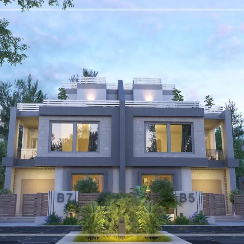 Twin house for sale with an data.area 256 meters and 4 data.rooms in  Cheikh Zayed Giza 