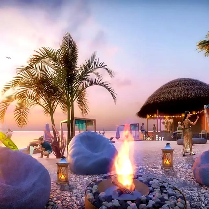 Chalet for sale with an data.area 95 meters and 2 room in  Ataqah Suez 