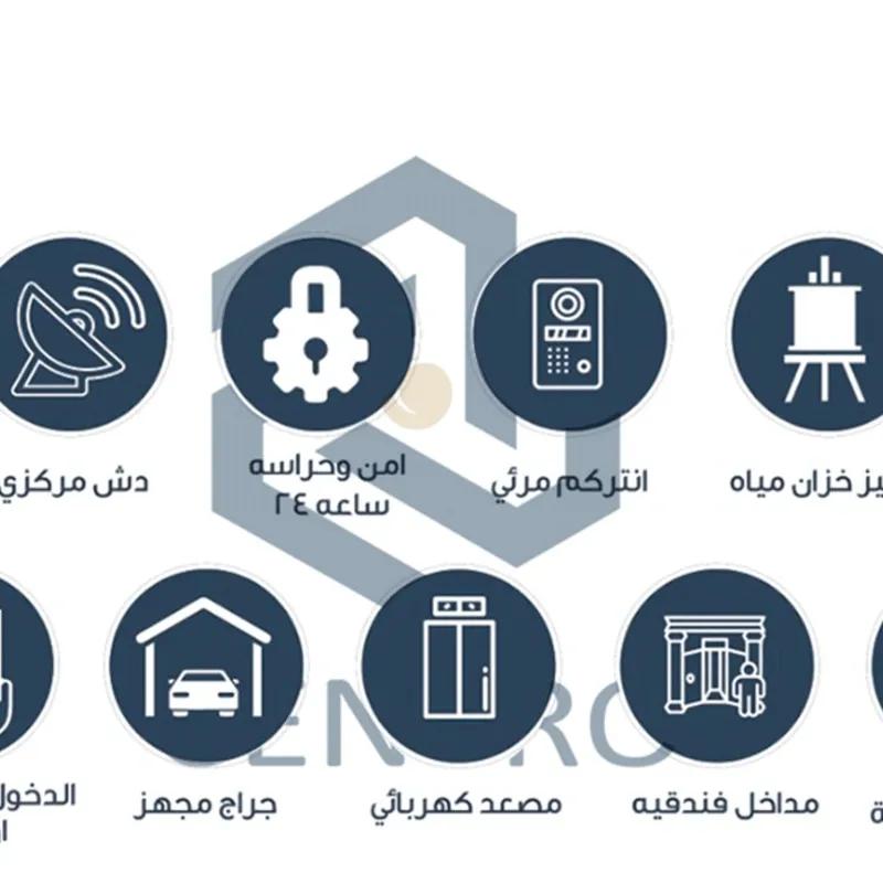 شقة للبيع بمساحة 185 متر و 3 غرف في التجمع الخامس القاهرة - كل الصور