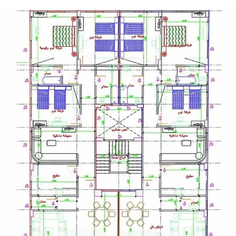 شقة للبيع بمساحة 210 متر و 4 غرف في  القاهرة - صورة 3