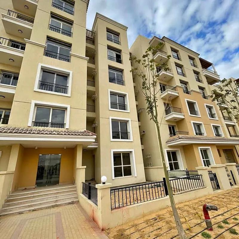 Apartment with garden for sale with an data.area 103 meters and 2 room in  5th Settlement Cairo 