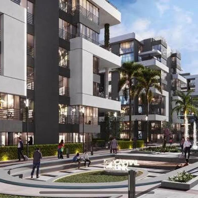 شقة للبيع بمساحة 167 متر و غرفتان في العاصمة الإدارية القاهرة - صورة 4