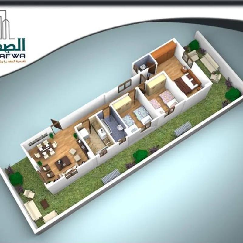Apartment with garden for sale with an data.area 135 meters and 3 data.rooms in   Cairo  - Image 4