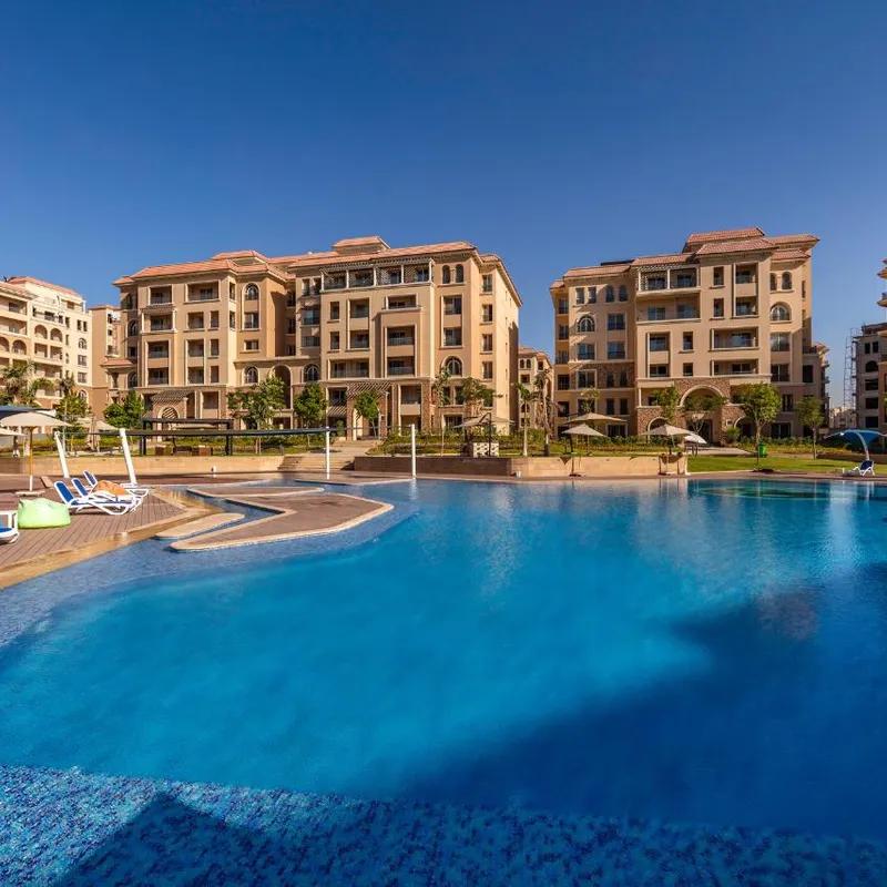 شقة للبيع بمساحة 167 متر و غرفتان في التجمع الخامس القاهرة