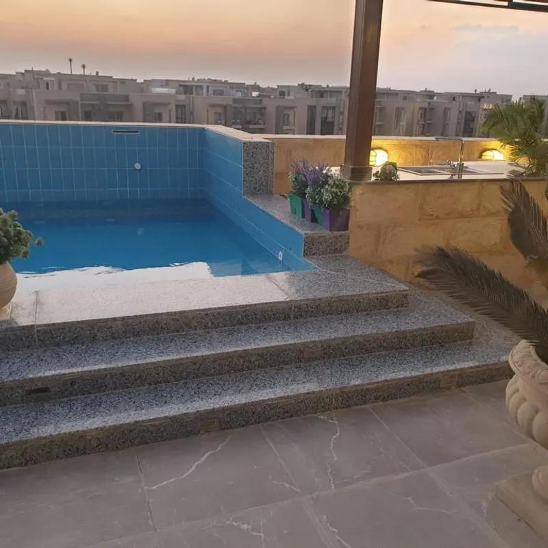 Penthouse for sale with an data.area 190 meters and 3 data.rooms in  5th Settlement Cairo  - All Images