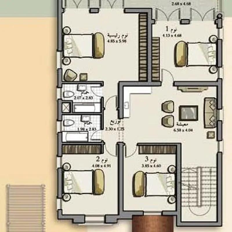 Villa for sale with an data.area 1,000 meters and 5 data.rooms in   Cairo  - Image 3