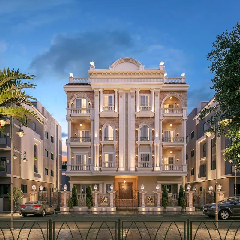 شقة للبيع بمساحة 167 متر و 3 غرف في التجمع الخامس القاهرة