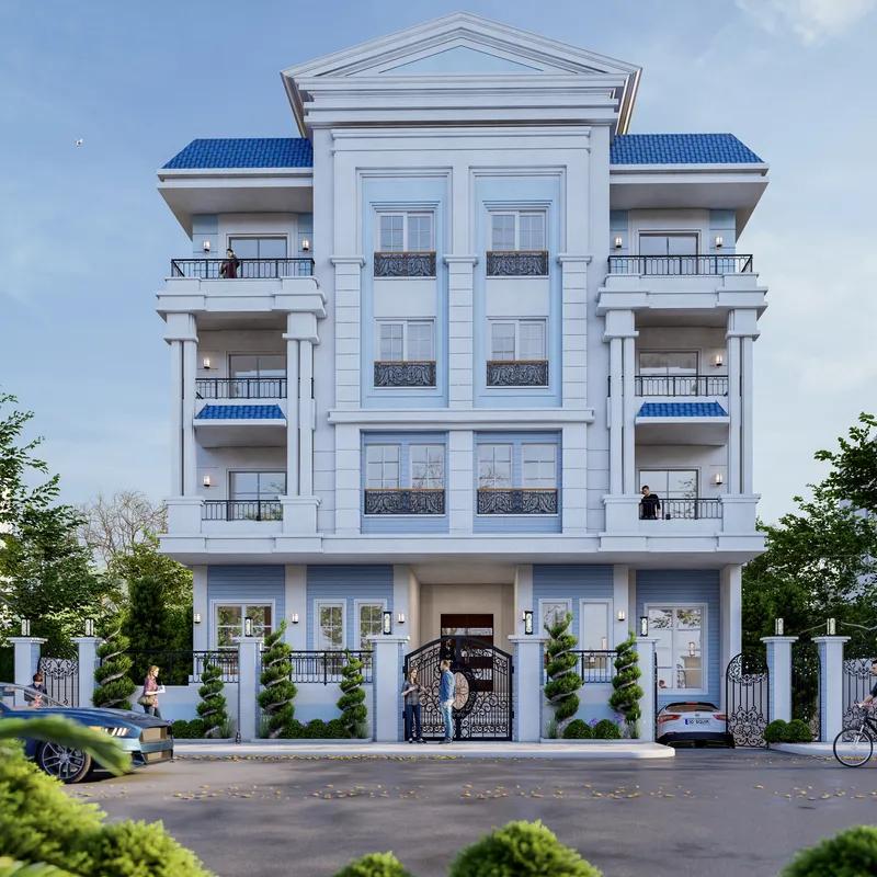 شقة للبيع بمساحة 160 متر و 3 غرف في التجمع الخامس القاهرة