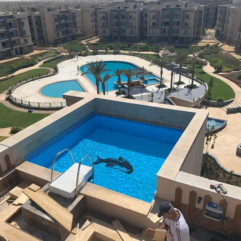 شقة للبيع بمساحة 195 متر و غرفتان في التجمع الخامس القاهرة