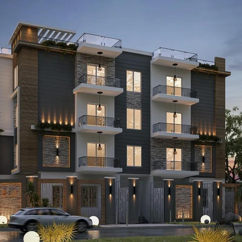 شقة للبيع بمساحة 185 متر و 3 غرف في التجمع الخامس القاهرة