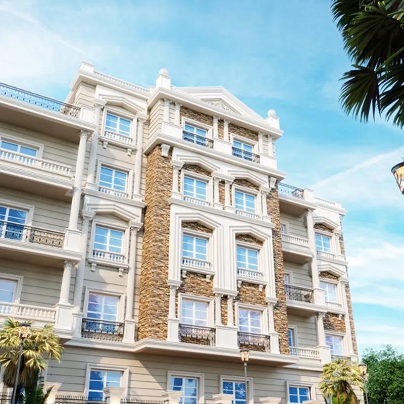 شقة للبيع بمساحة 168 متر و 3 غرف في التجمع الخامس القاهرة