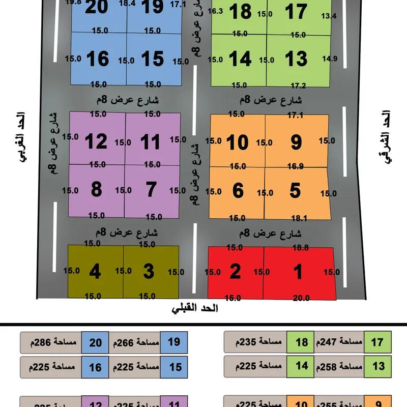 ارض مبانى للبيع بمساحة 225 متر في مرسى مطروح مطروح 