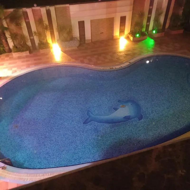 Land building for daily rent with an area of 90 meters in   