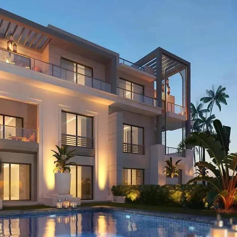 دوبلكس للبيع بمساحة 192 متر و 3 غرف في الساحل الشمالي الاسكندرية