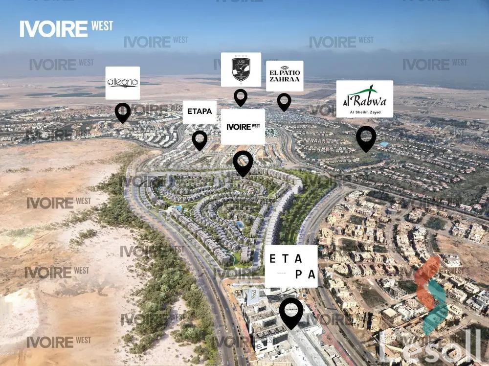 Apartment for sale with an data.area 150 meters and 3 data.rooms in  New Cairo Cairo  - Main Image