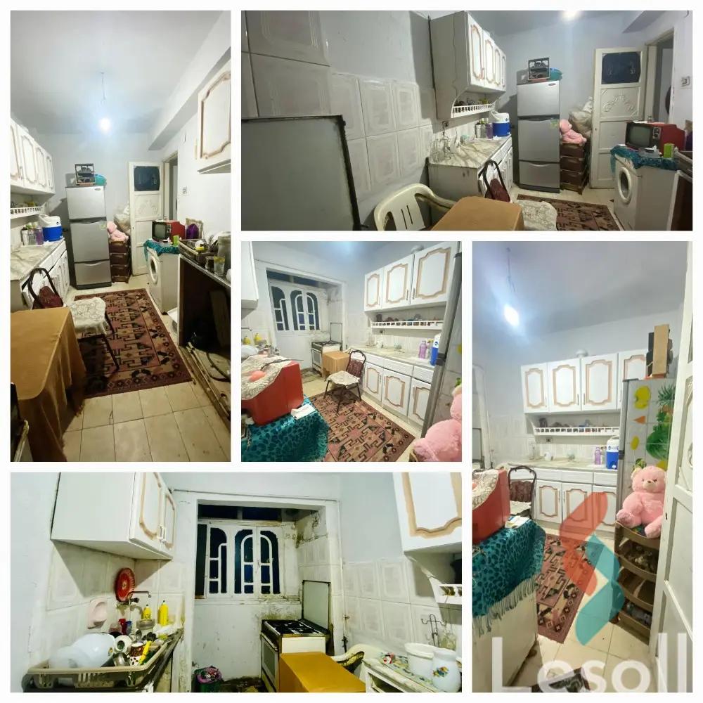 شقة للبيع بمساحة 85 متر و 5 غرف في حى المناخ بورسعيد