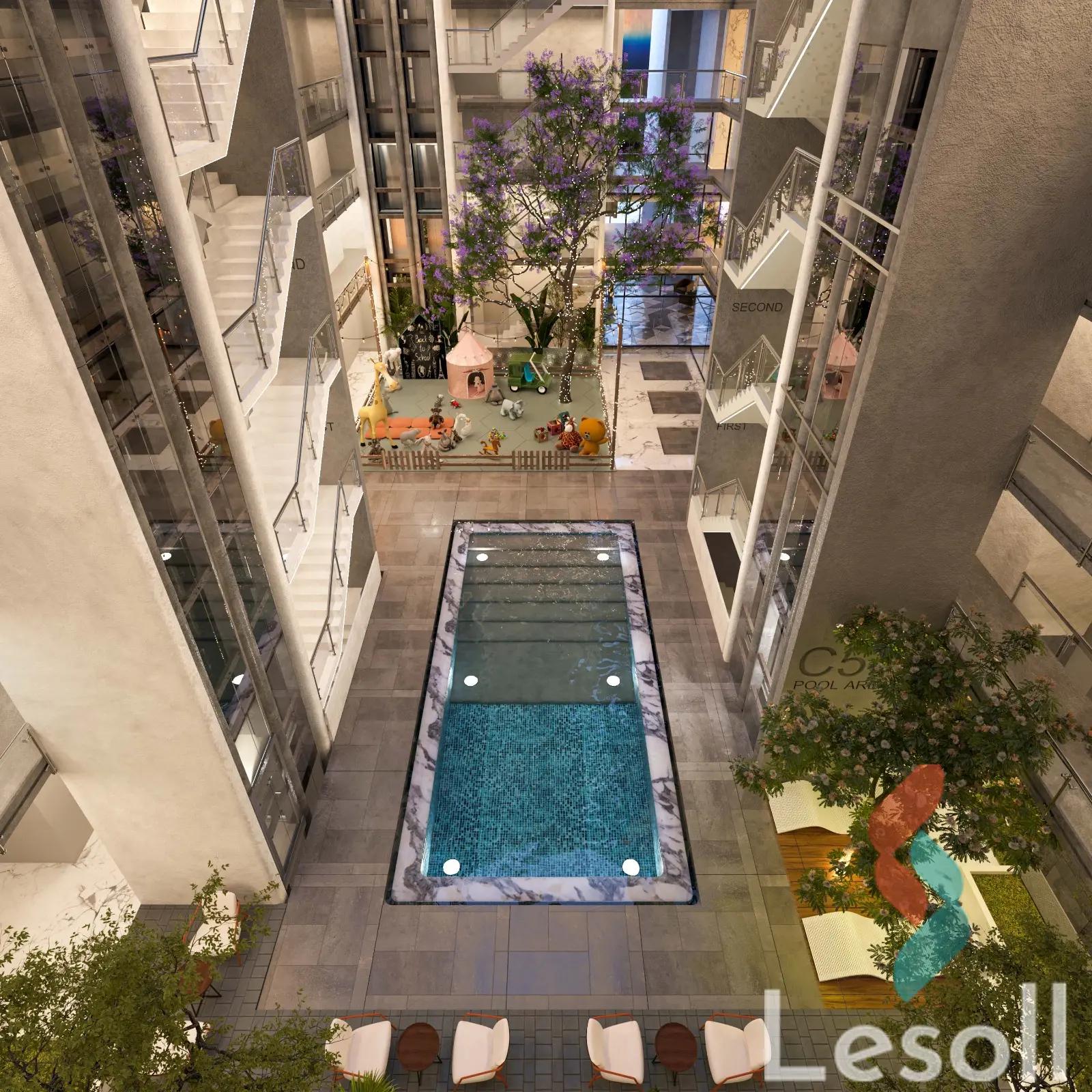 Apartment for sale with an area 106 meters and 2 room in  Katameya Cairo 