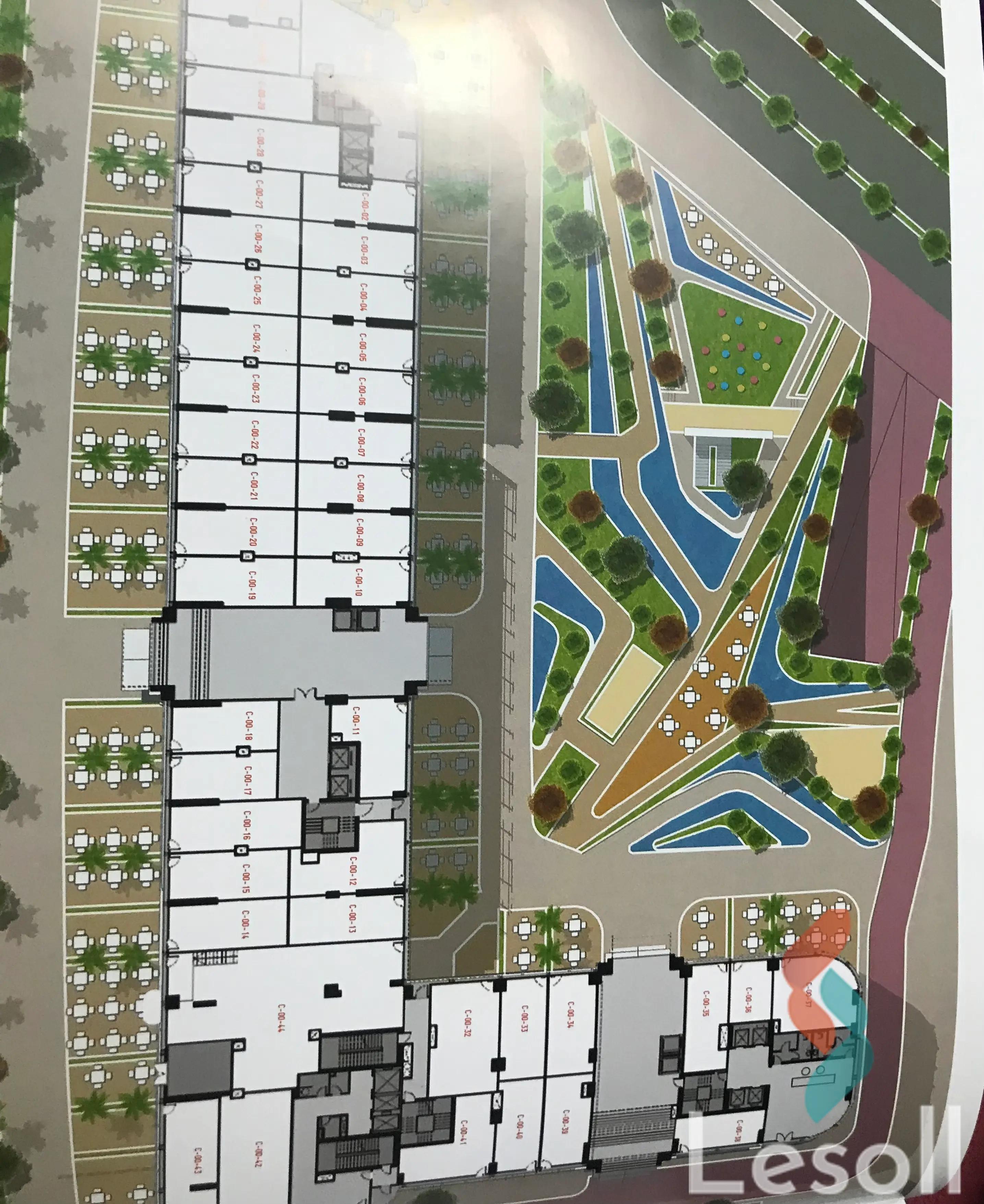 Office for sale with an area 50 meters in Capital New Cairo  - All Images