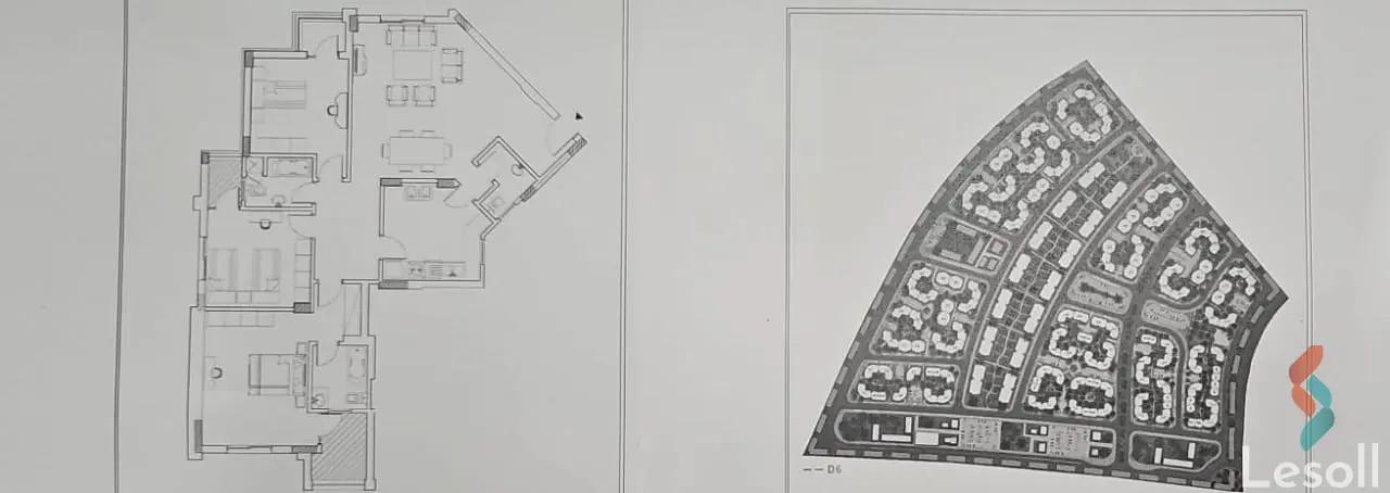 شقة للبيع بمساحة 163 متر و 3 غرف في  العاصمة الإدارية القاهرة - صورة 4
