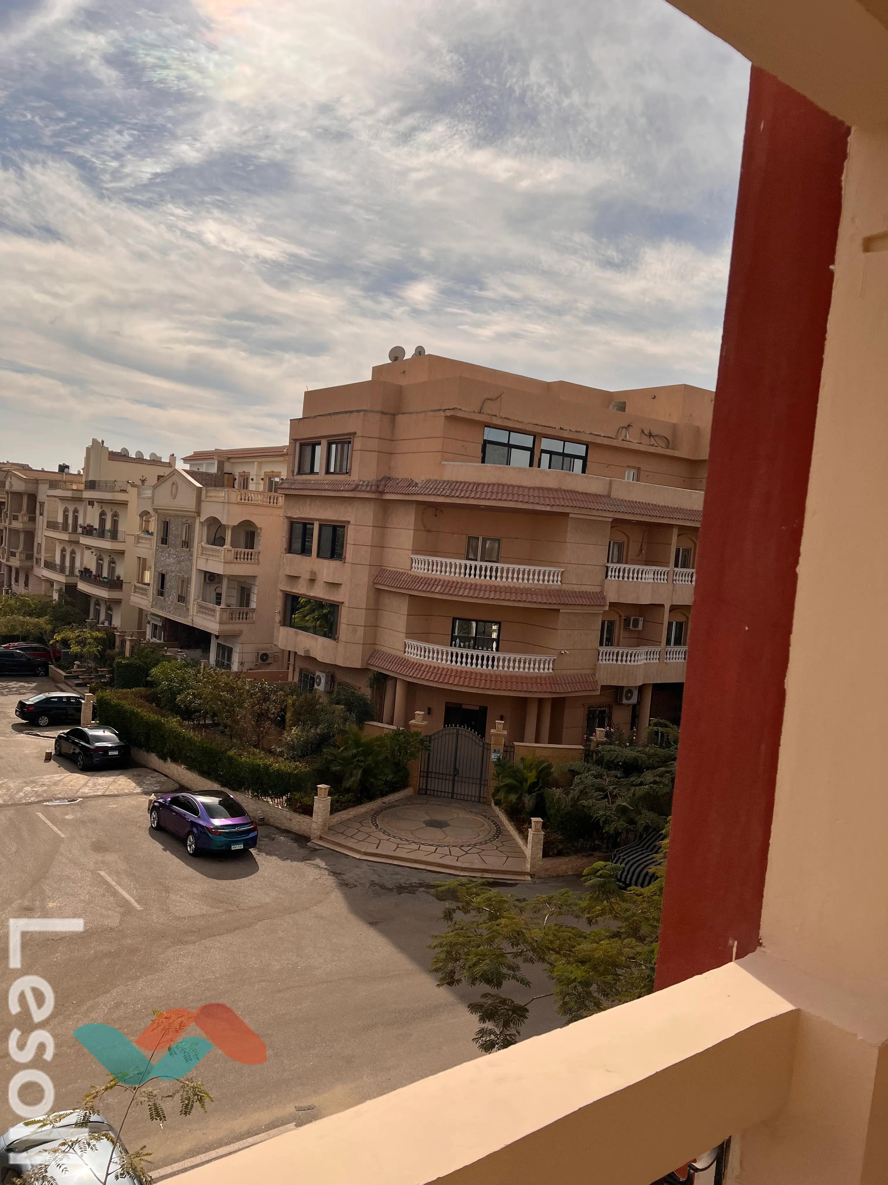 Apartment for yearly rent with an area 200 meters and 3 rooms in New Cairo Cairo  - All Images