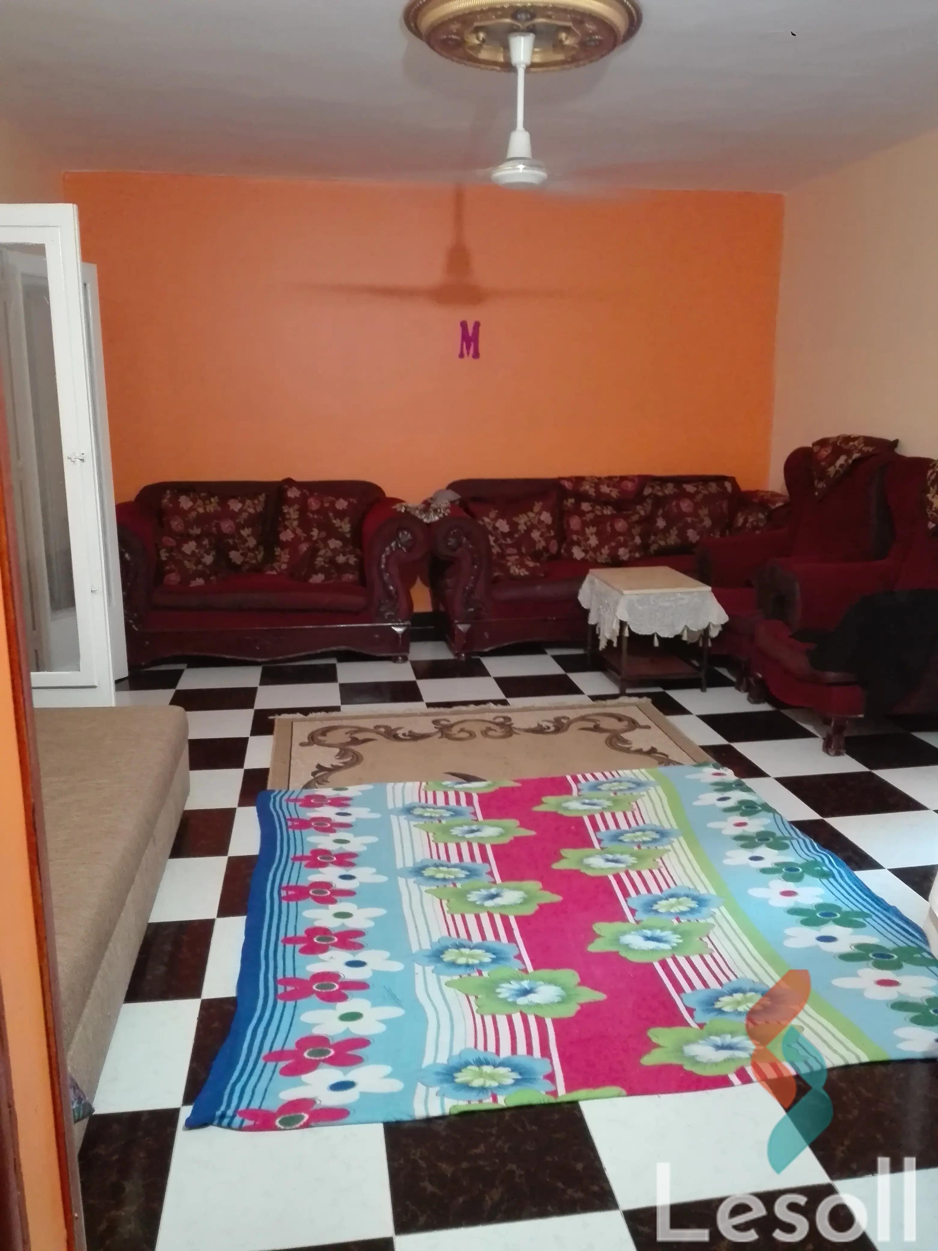 Apartment for monthly rent with an area 110 meters and 2 room in Al Hanouvel Alexandria 