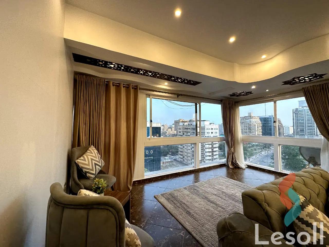 شقة للايجار اليومي بمساحة 250 متر و 3 غرف في المهندسين الجيزة