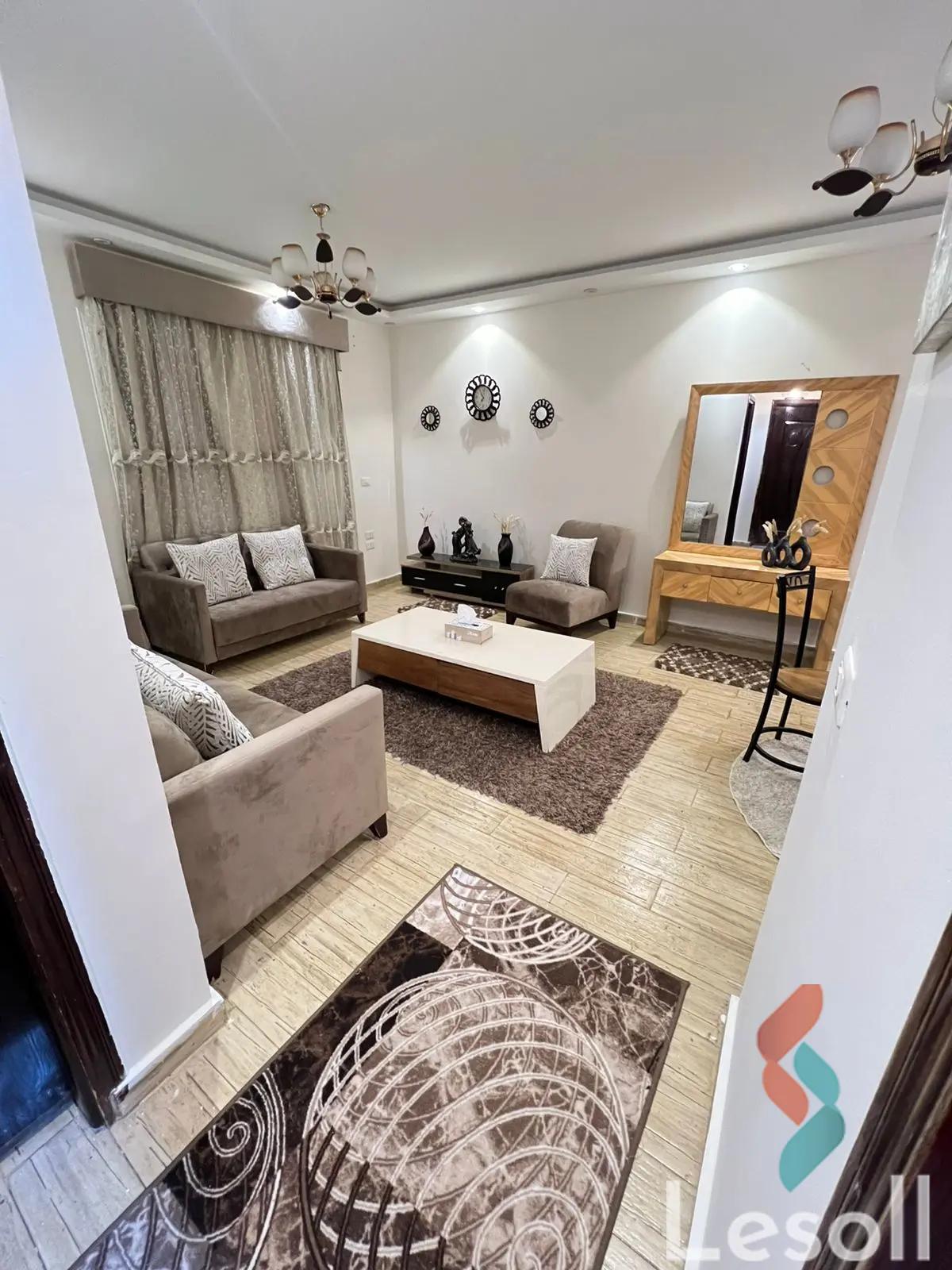 شقة للايجار الشهري بمساحة 82 متر و غرفتان في مدينتي القاهرة