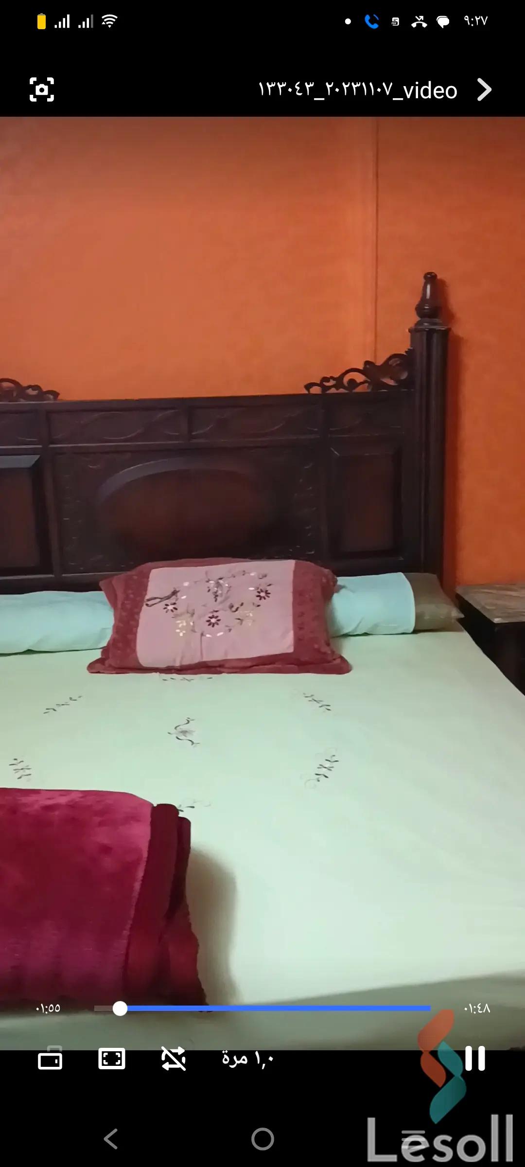 شقة للايجار الشهري بمساحة 100 متر و غرفتان في عين شمس القاهرة