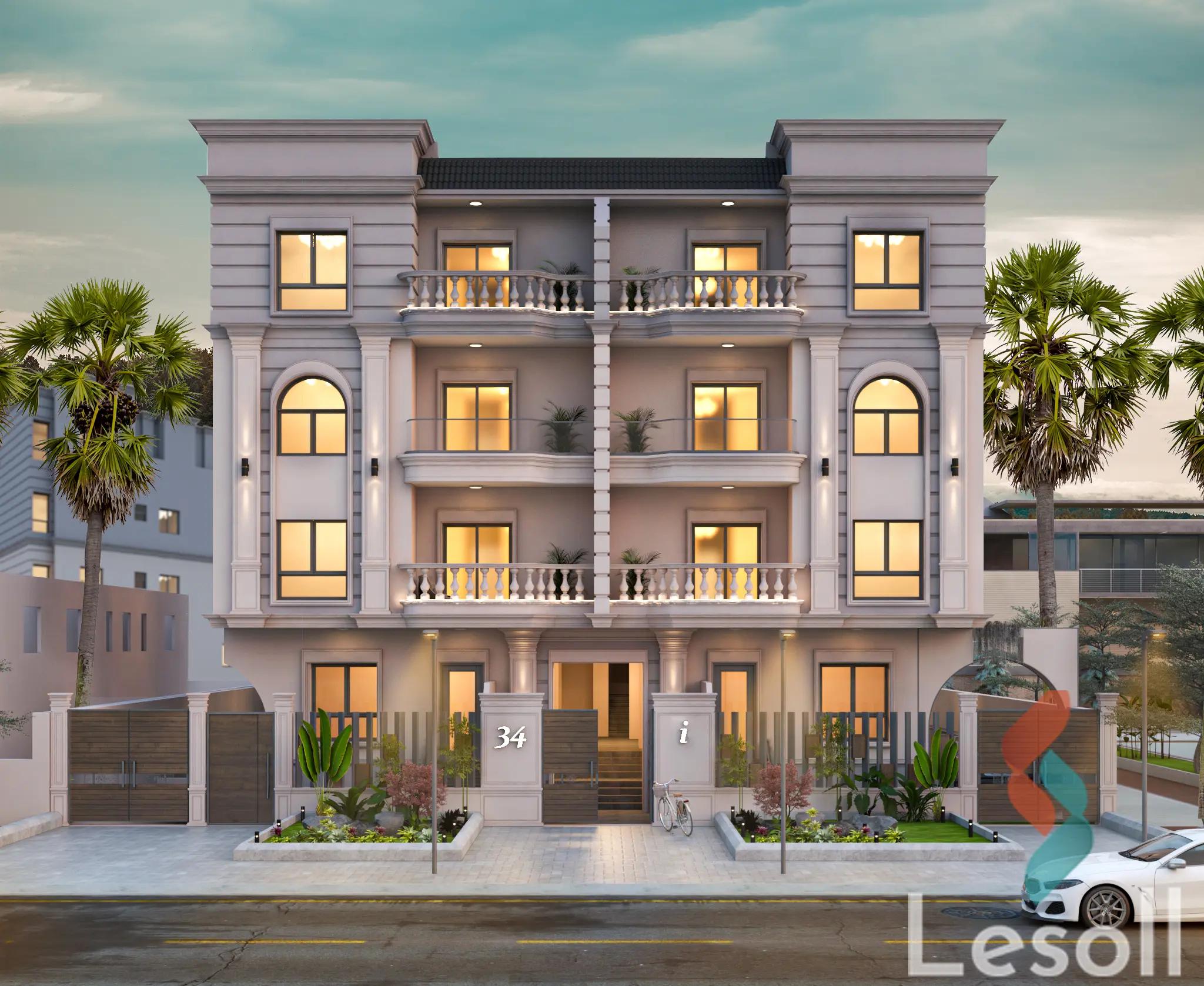 شقة للبيع بمساحة 170 متر و 3 غرف في  التجمع الخامس القاهرة - صورة 2