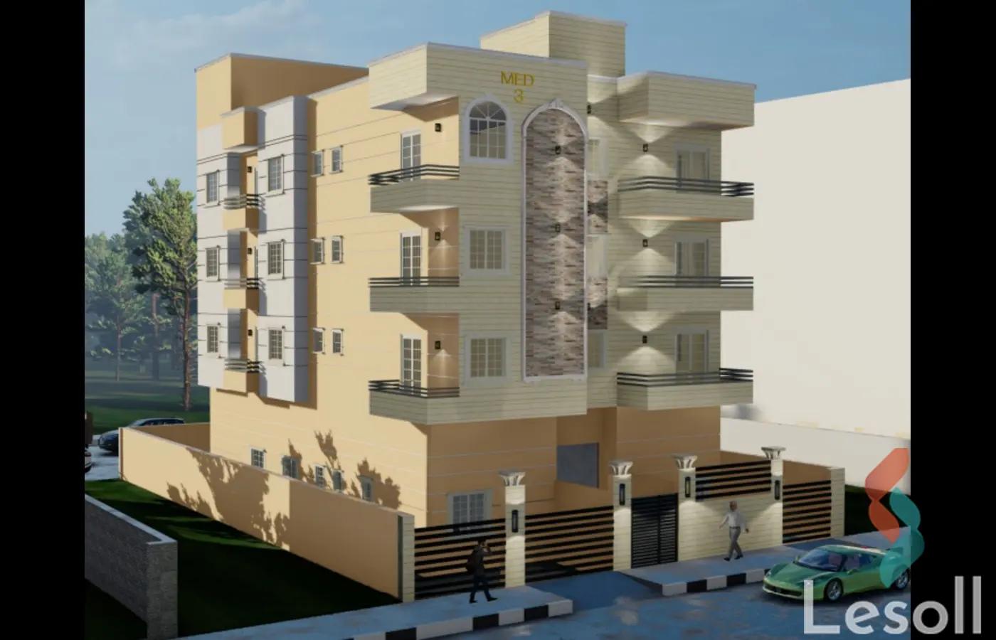 شقة للبيع بمساحة 155 متر و 3 غرف في  حدائق اكتوبر الجيزة - صورة 3