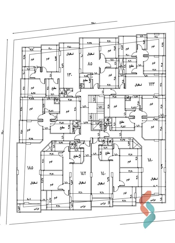 شقة للبيع بمساحة 142 متر و 3 غرف في  ميدان الجيزة الجيزة