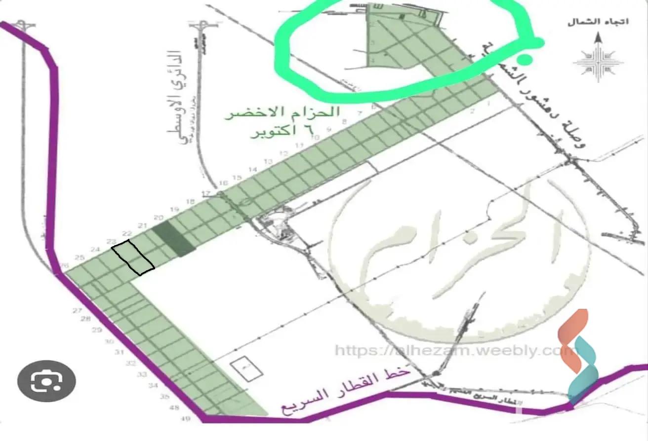 مبانى للبيع بمساحة 5,058 متر في الشيخ زايد الجيزة 