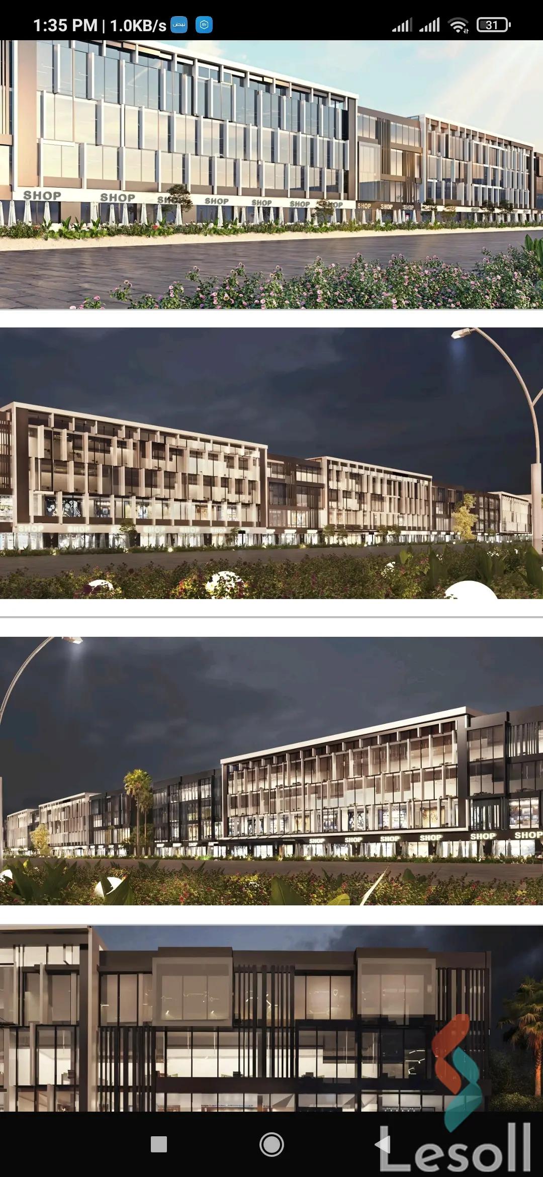 Shop for sale with an area 39 meters in Capital New Cairo  - All Images