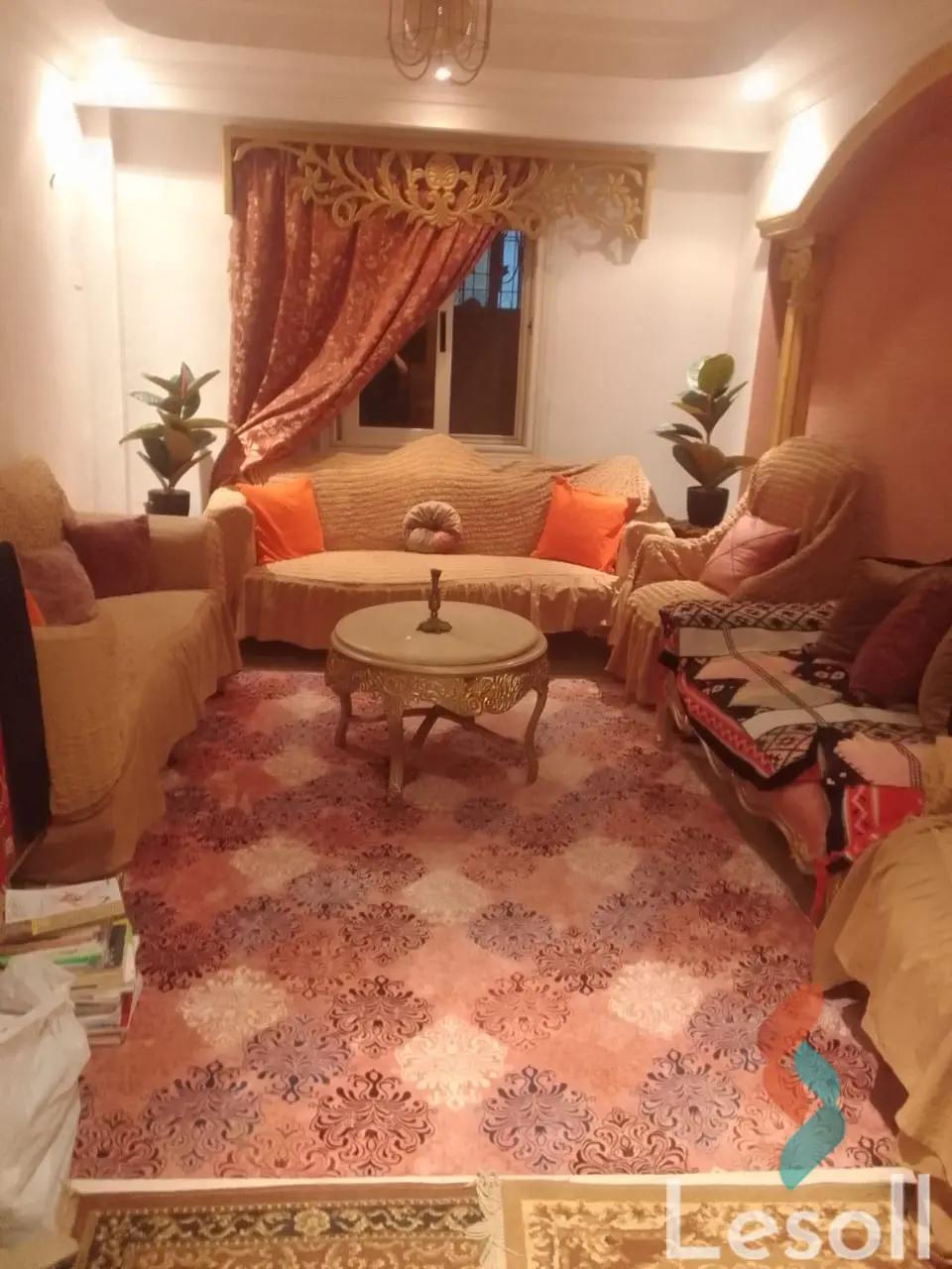 شقة بحديقة للبيع بمساحة 120 متر و 3 غرف في  المعادى القاهرة