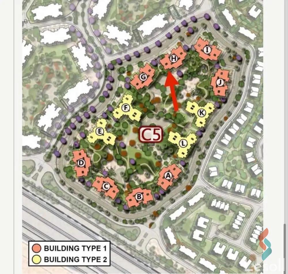 شقة للبيع بمساحة 175 متر و 3 غرف في  التجمع الخامس - القاهرة الجديدة القاهرة