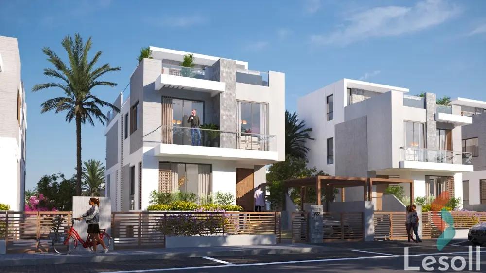 Twin house for sale with an data.area 238 meters and 6 data.rooms in  Cheikh Zayed Giza  - Image 2