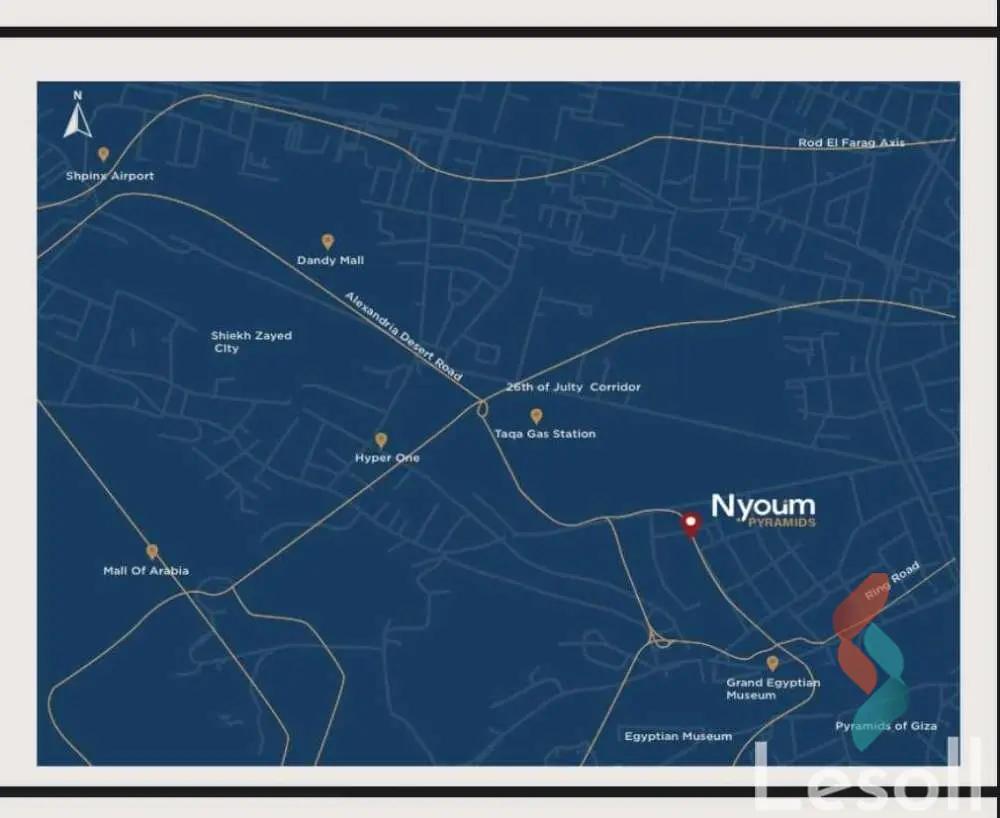 دوبلكس للبيع بمساحة 234 متر و 3 غرف في 6 اكتوبر الجيزة