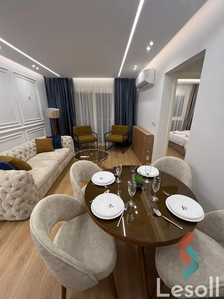 Apartment with garden for monthly rent with an data.area 82 meters and 2 rooms in Madinty Cairo 