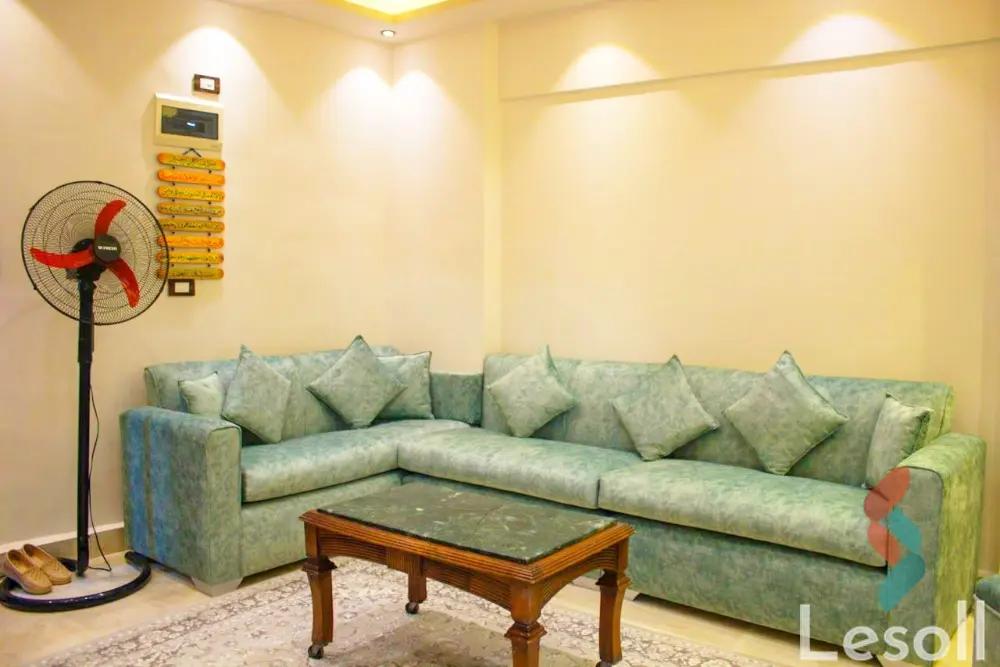 Apartment for monthly rent with an data.area 100 meters and 2 rooms in Snumberi Bishr Alexandria 