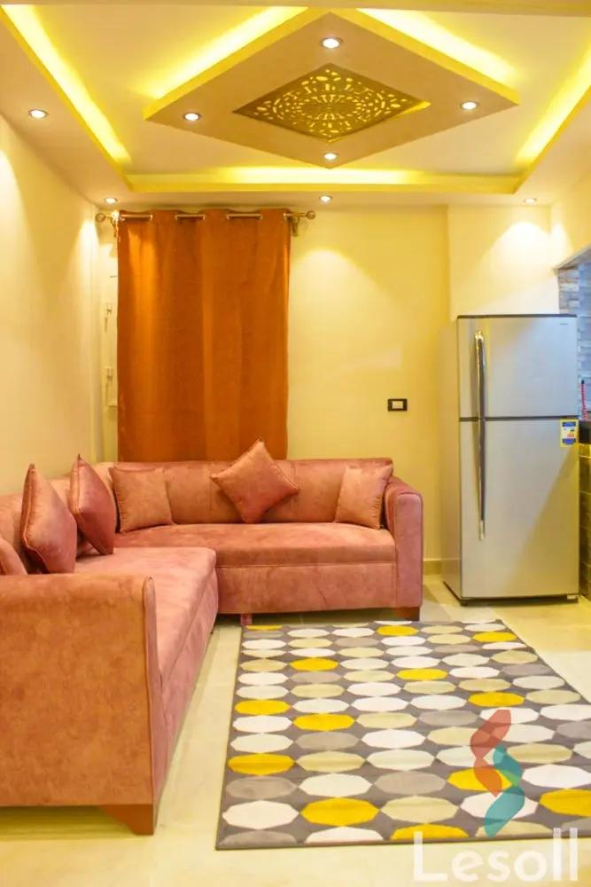 Apartment for monthly rent with an data.area 100 meters and 2 rooms in Snumberi Bishr Alexandria 