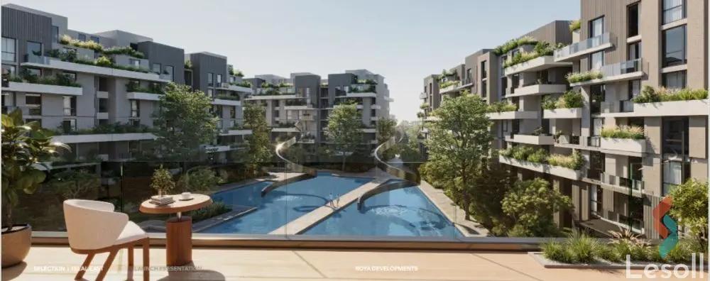 شقة للبيع بمساحة 119 متر و غرفتان في التجمع الخامس القاهرة