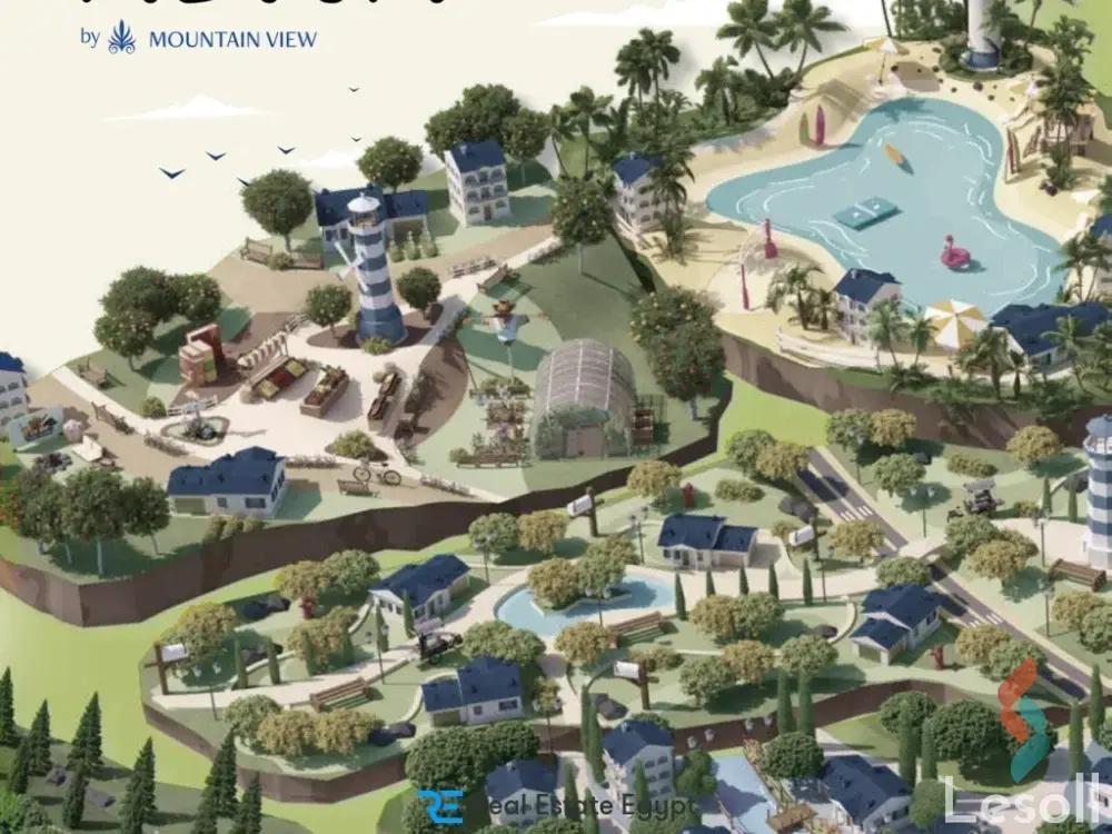 شقة للبيع بمساحة 150 متر و 3 غرف في التجمع الخامس القاهرة