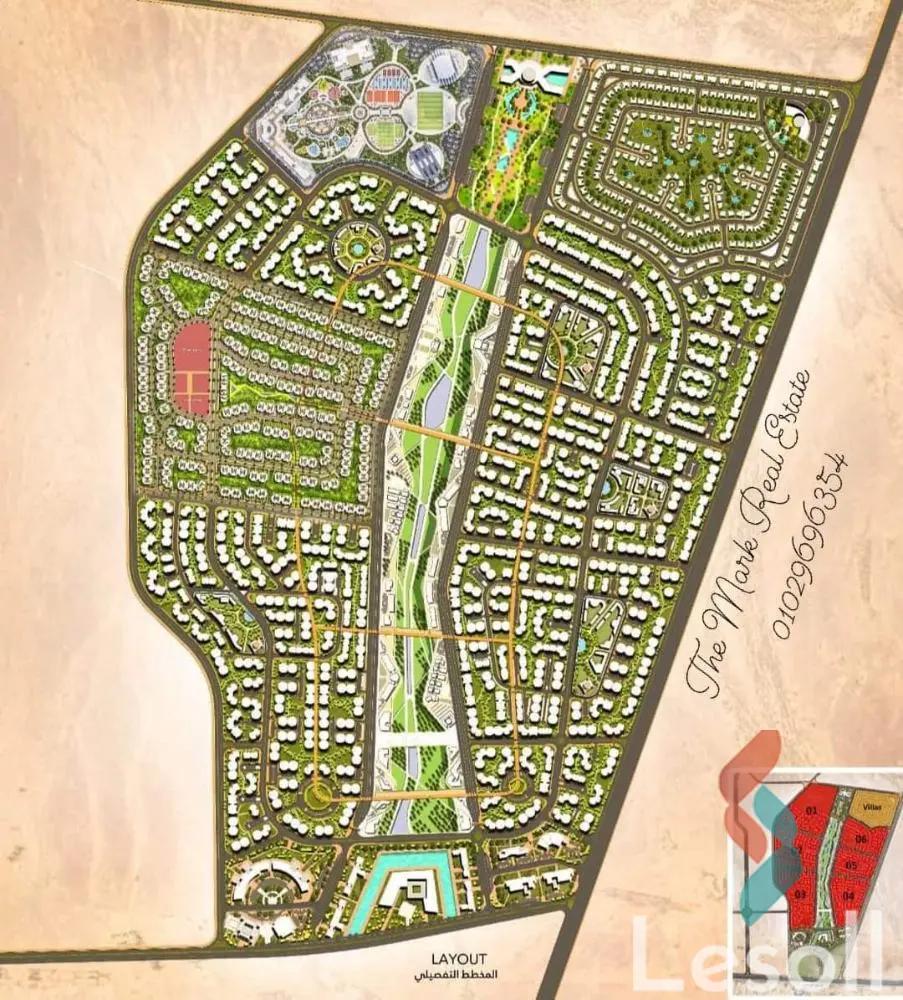 شقة للبيع بمساحة 184 متر و 4 غرف في القاهرة الجديدة القاهرة