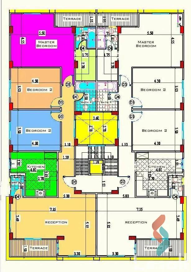 شقة للبيع بمساحة 204 متر و 3 غرف في 6 اكتوبر الجيزة - صورة 3