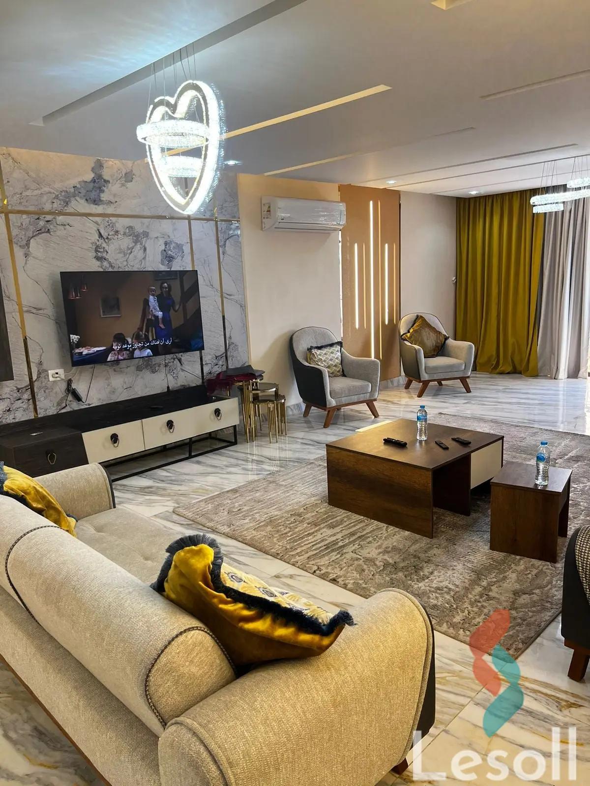 شقة للايجار اليومي بمساحة 230 متر و 3 غرف في المهندسين الجيزة