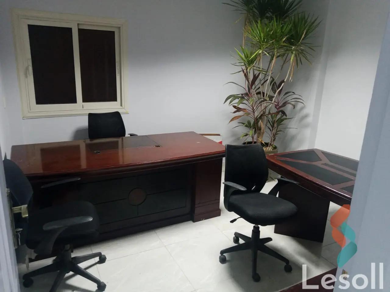 Office for monthly rent with an area 190 meters in Cheikh Zayed Giza 
