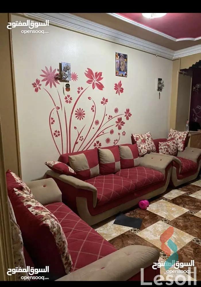 شقة للايجار الشهري بمساحة 115 متر و 3 غرف في النزهة الجديدة القاهرة