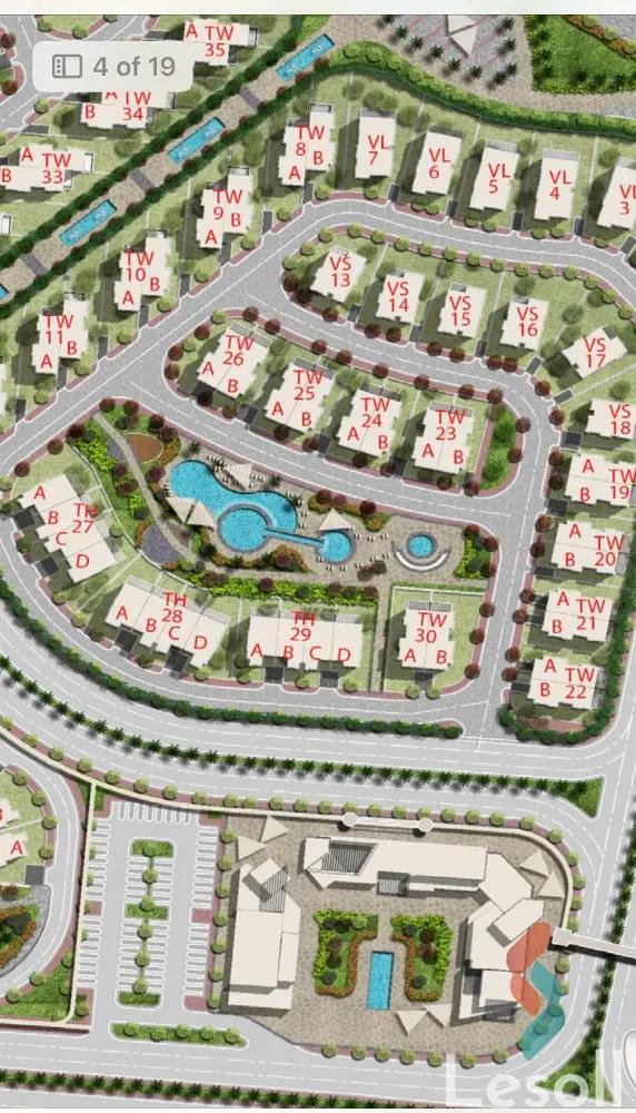 تاون هاوس للبيع بمساحة 319 متر و 5 غرف في  الساحل الشمالي الاسكندرية